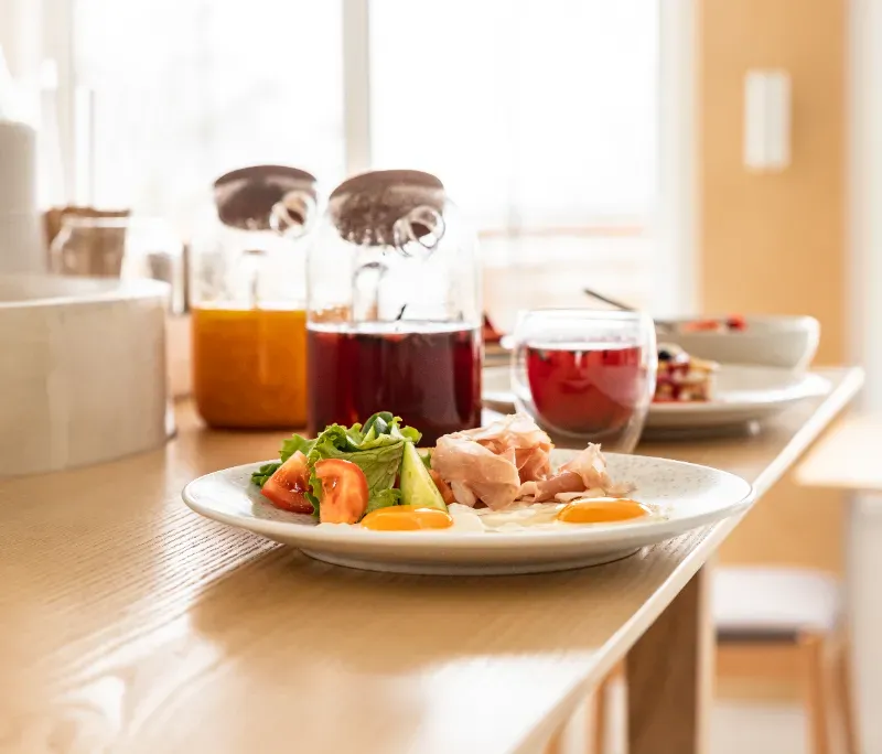 breakfast on a plate